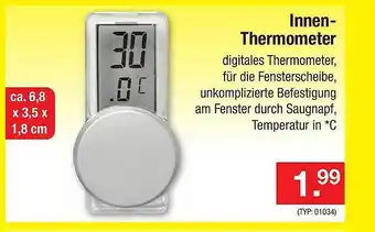 Zimmermann Innen-thermometer Angebot