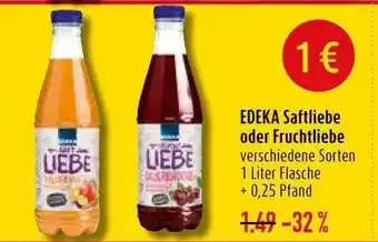 diska Edeka saftliebe oder fruchtliebe Angebot