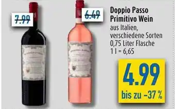 diska Doppio passo primitivo wein Angebot