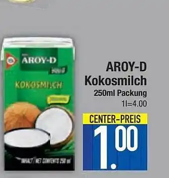 E-Center Aroy-d kokosmilch Angebot