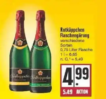 Edeka Rotkäppchen flaschengärung Angebot