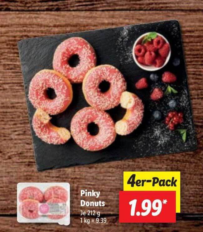 Pinky donuts Angebot bei Lidl