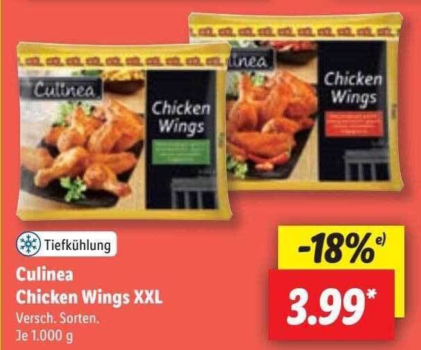 Culinea chicken wings xxl Angebot bei Lidl