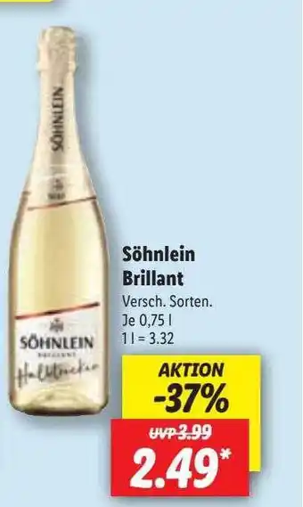 Lidl Söhnlein brillant Angebot