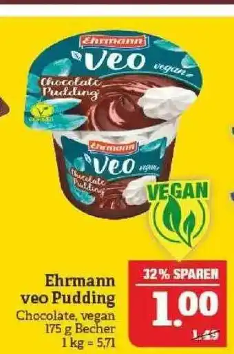 Marktkauf Ehrmann veo pudding Angebot