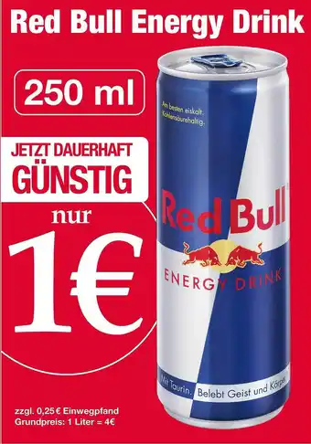 Woolworth Red bull energy drink Angebot