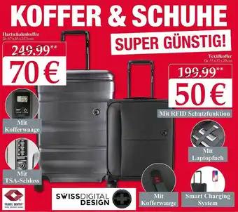 Woolworth Koffer & schuhe hartschalenkoffer, textilkoffer Angebot