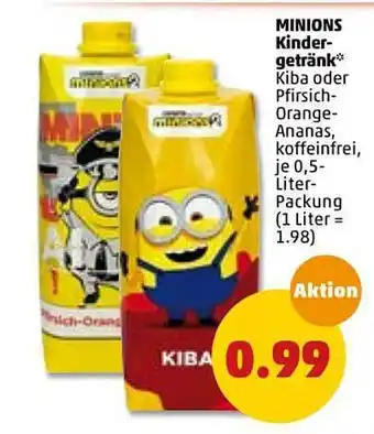 PENNY Minions Kindergetränk 0,5L Angebot