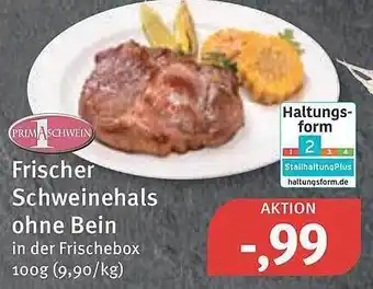 Feneberg Primaschwein frischer schweinehals ohne bein Angebot