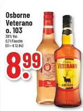 trinkgut Osborne veterano oder 103 Angebot