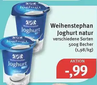 Feneberg Weihenstephan joghurt natur Angebot