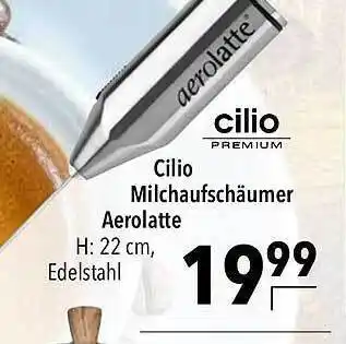 CITTI Markt Cilio milchaufschäumer aerolatte Angebot