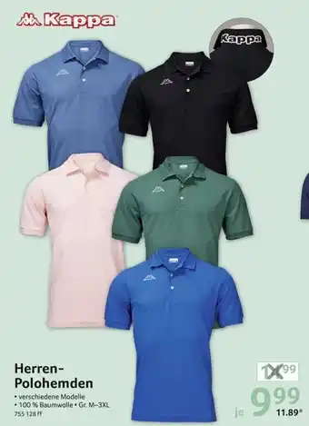 Selgros Kappa Herren Polohemden Angebot