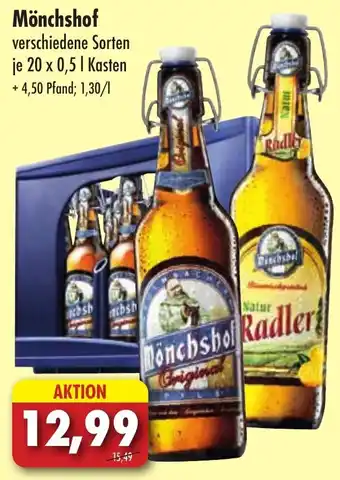 Lösch Depot Mönchshof 20x0,5 L Kasten Angebot