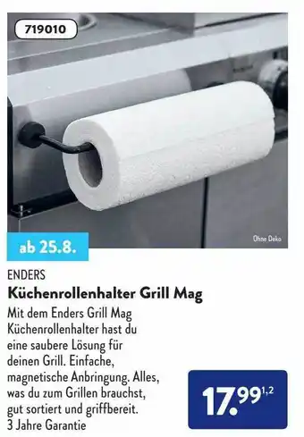 Aldi Süd Küchenrollenhalter grill mag enders Angebot