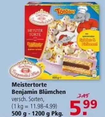 Multi Markt Coppenrath & wiese meistertorte benjamin blümchen Angebot