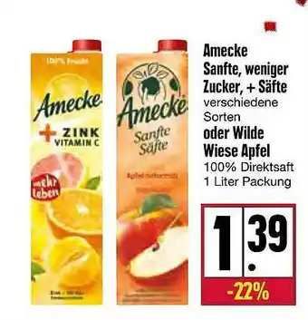 Kupsch Amecke sanfte, weniger zucker, + säfte oder wilde wiese apfel Angebot