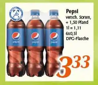 inkoop Pepsi Angebot