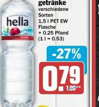 Hit Getränke Angebot