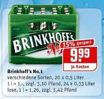 REWE Kaufpark Brinkhoff's No. 1 Angebot