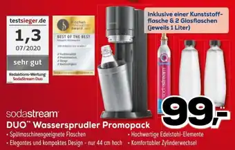 Euronics Sodastream Duo Wassersprudler Promopack Angebot