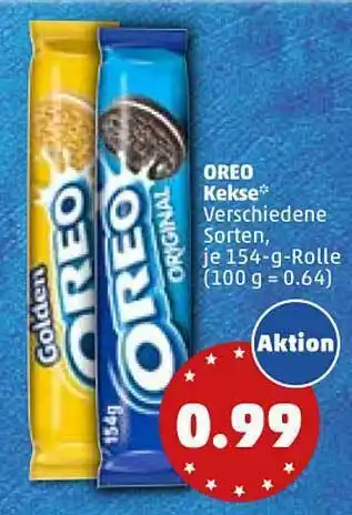 PENNY Oreo Kekse 154g Angebot