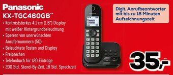 Euronics Panasonic KX-TGC460GB Angebot