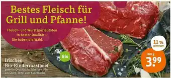 tegut Irisches Bio-rinderroastbeef 100g Angebot