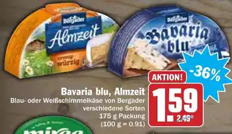 Hit Bavaria blu, Almzeit 175g Packung Angebot