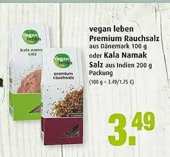 Markant Vegan Leben Premium Rauchsalz 100g Oder Kala Namak Salz 200g Angebot