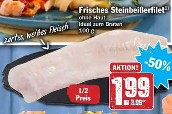 Hit Frisches Steinbeißerfilet 100g Angebot