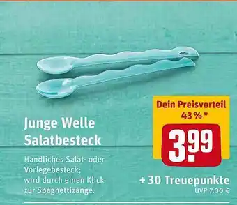 REWE Kaufpark Jung Welle Salatbesteck Angebot