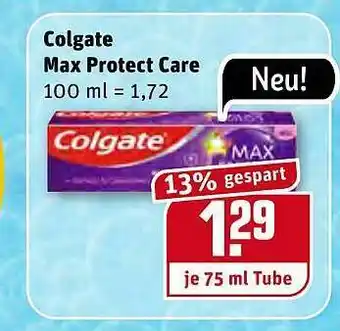 REWE Kaufpark Colgate Max Protect Care 75ml Angebot