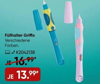 Galeria Füllhalter Griffix Angebot