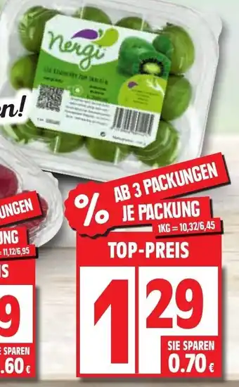 Edeka Nergi Mini Kiwis 125 g Packung Angebot