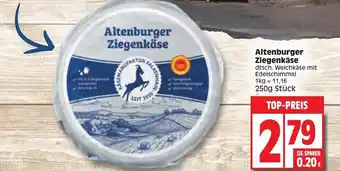 Edeka Altenburger Ziegenkäse 250g Stück Angebot