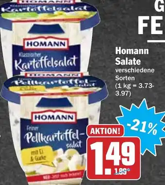 HIT Homann Salate Angebot