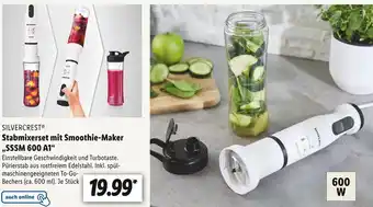 Lidl Silvercrest stabmixerset mit smoothie-maker Angebot