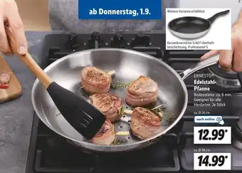 Lidl Ernesto edelstahl-pfanne Angebot