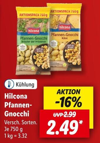 Lidl Hilcona pfannen-gnocchi Angebot
