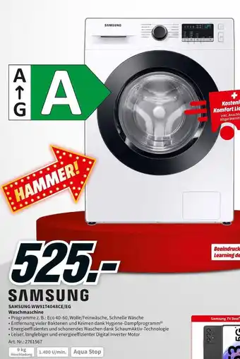 MediaMarkt Samsung waschmaschine Angebot