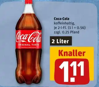 REWE Coca-cola cola Angebot