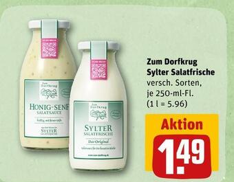 REWE Zum dorfkrug sylter salatfrische Angebot