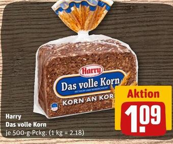 REWE Harry das volle korn Angebot