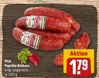 REWE Pick paprika-kolbasz Angebot