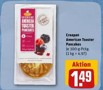REWE Creapan american toaster pancakes Angebot