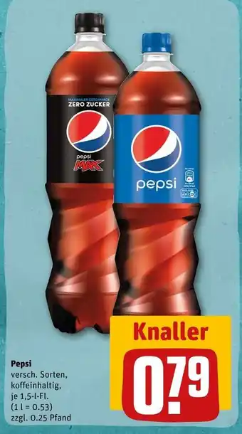 REWE Pepsi cola Angebot