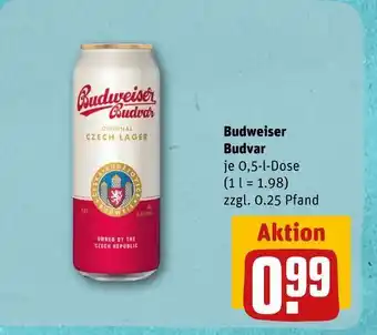 REWE Budweiser budvar Angebot