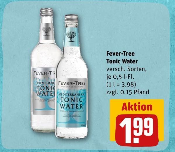 Fevertree tonic water Angebot bei REWE