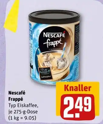 REWE Nescafé frappé Angebot